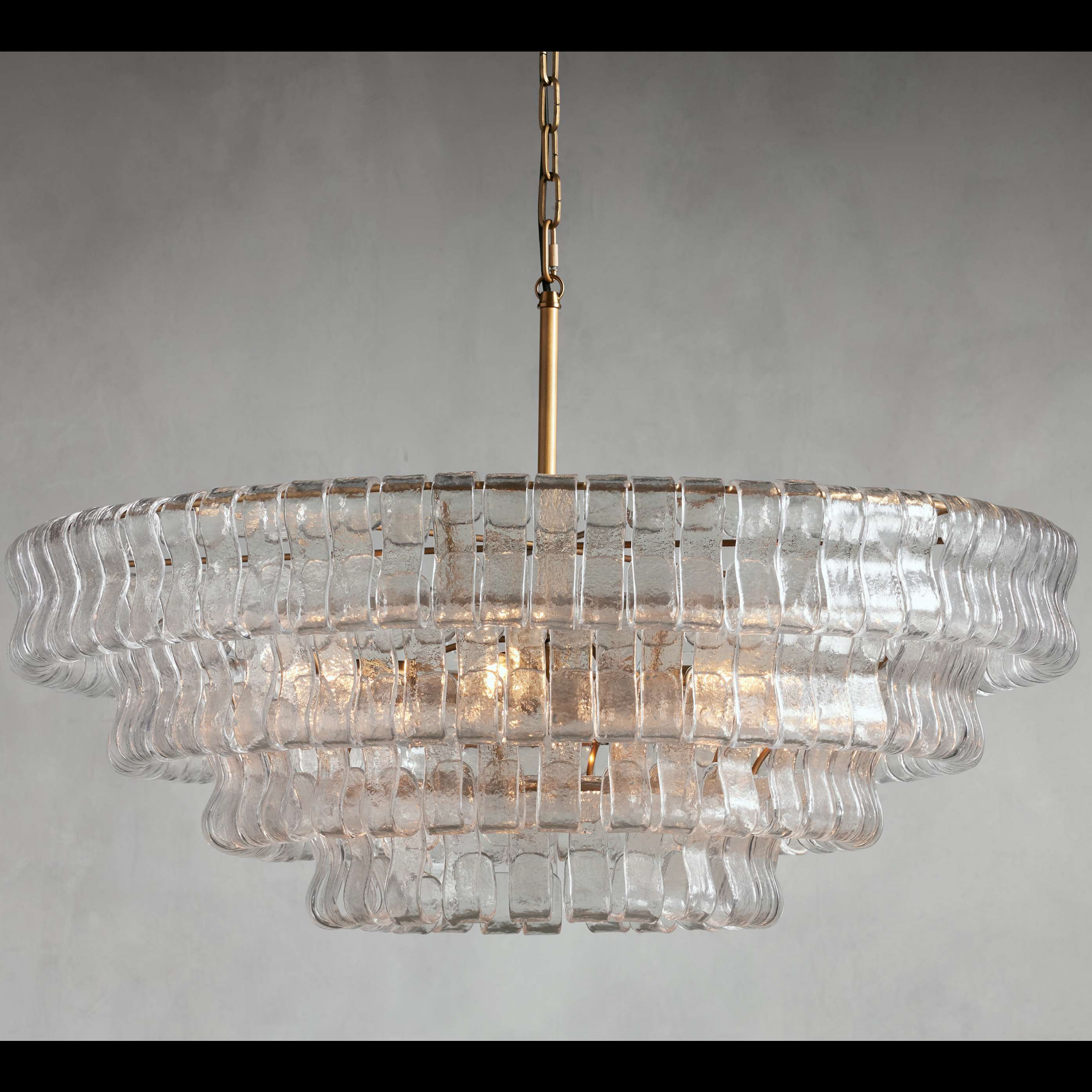 Ghiaccio 36" Round Chandelier