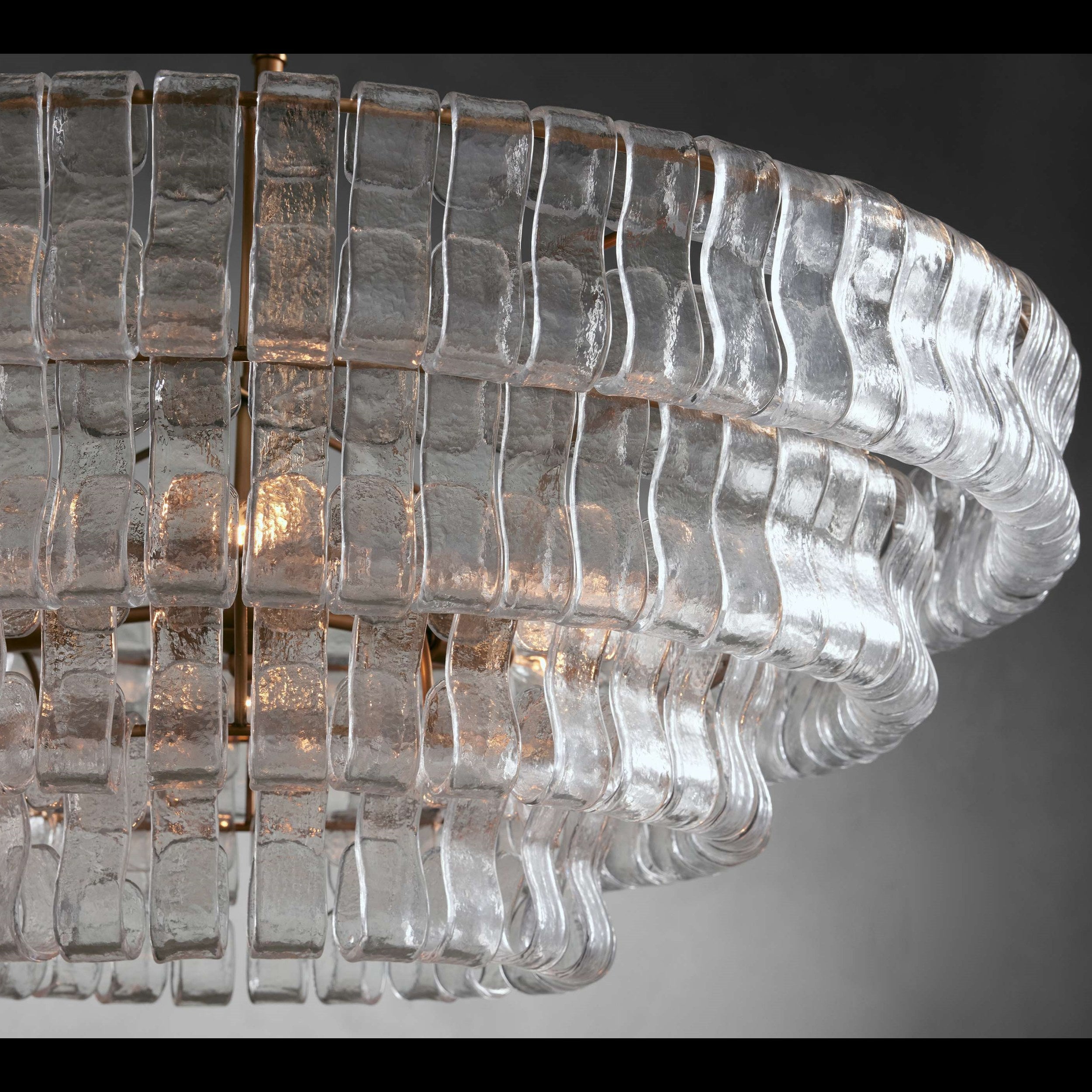Ghiaccio 36" Round Chandelier