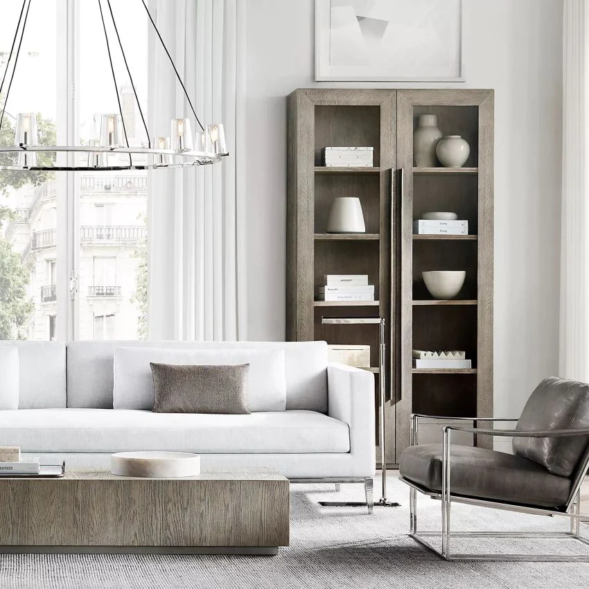 Commuovere Round Chandelier Glass