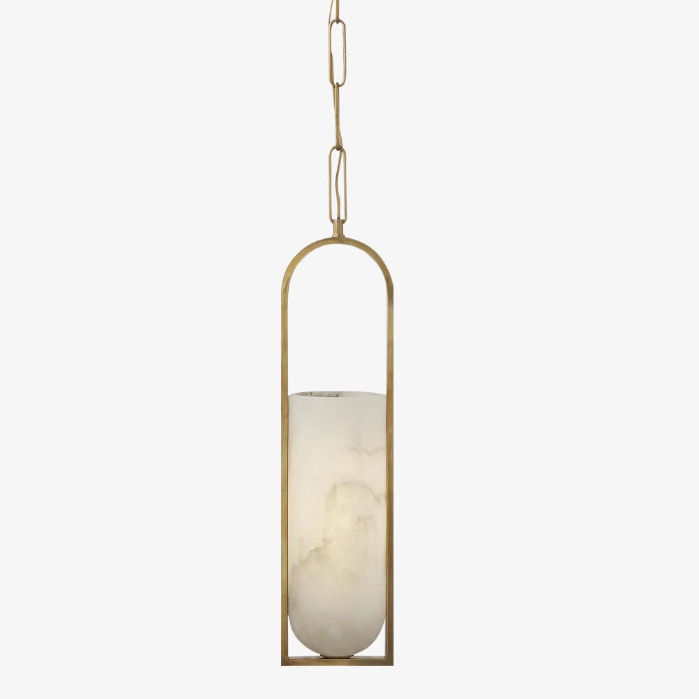 Haro Modern Translucent Modern Calcite Pendant Light 29''