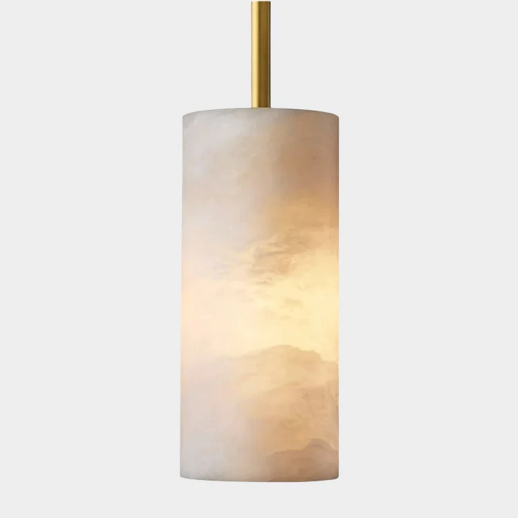 Haro Modern Translucent Modern Calcite Pendant Light 9''
