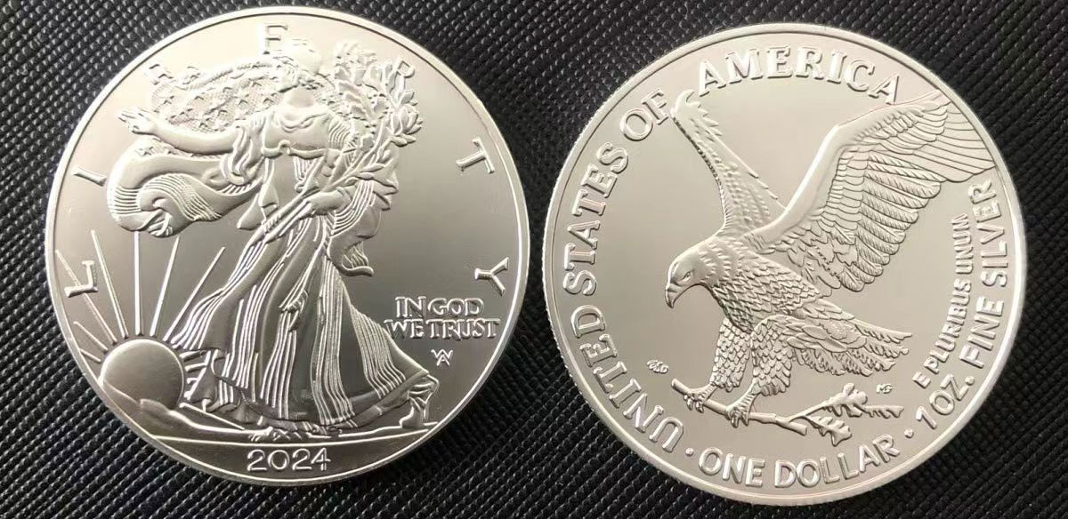 BUY 10 FREE SHIPPING 2024 1 Oz American Silver Eagle Coin    20240307205359 