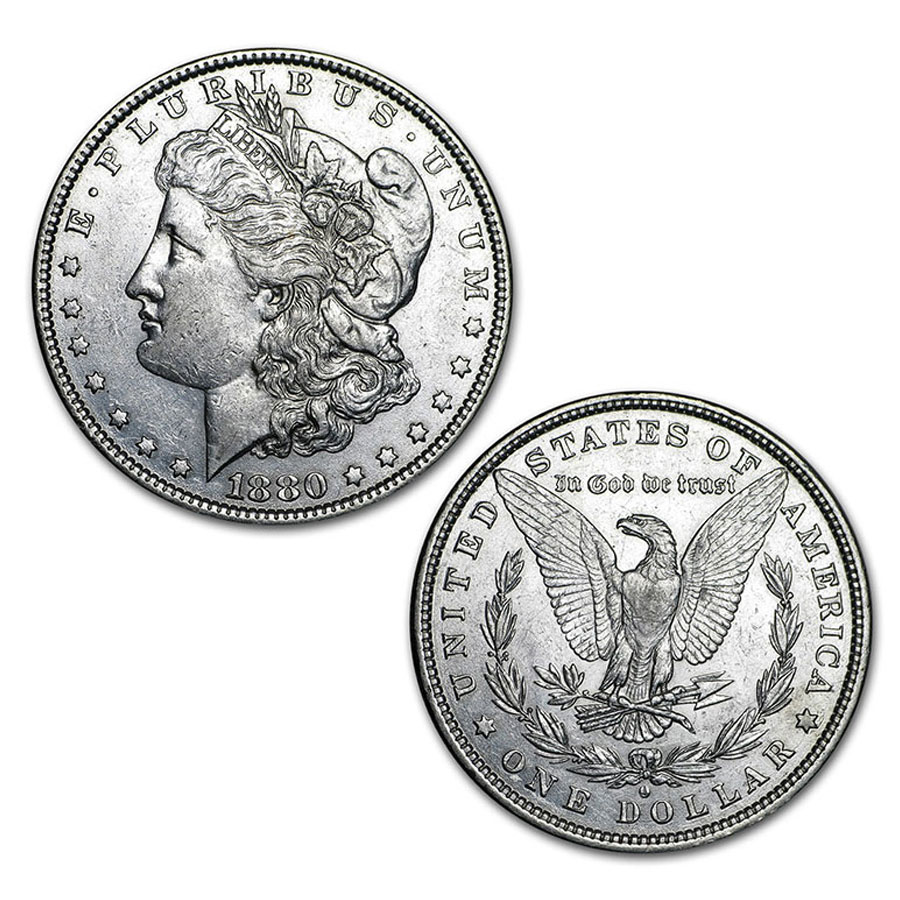✈️BUY 10 FREE SHIPPING✈️--1880 Morgan Silver Dollar Coin