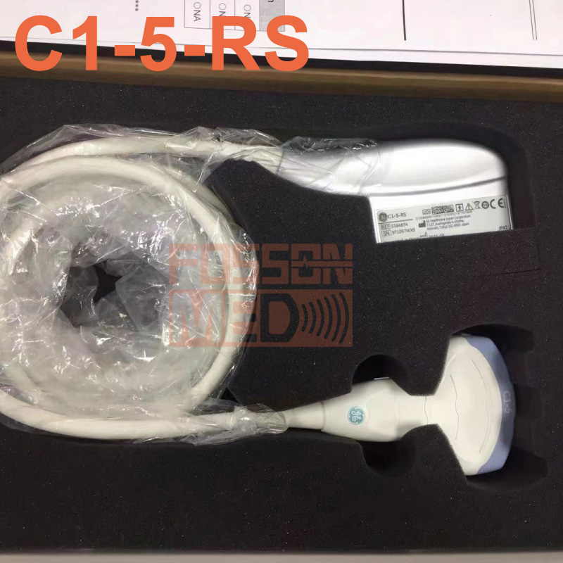 Original Used GE C1-5-RS Linear Ultrasound Transducer for logiq P9 Voluson S6 Vivid IQ-FOSSONMED