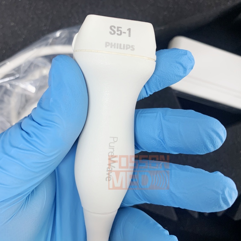 Original Used Philips S5-1 Cardiac Phased Array Ultrasound Transducer Probe for Affiniti 70 Affiniti CVx EPIQ 5 EPIQ 7C CX50 EPIQ 7