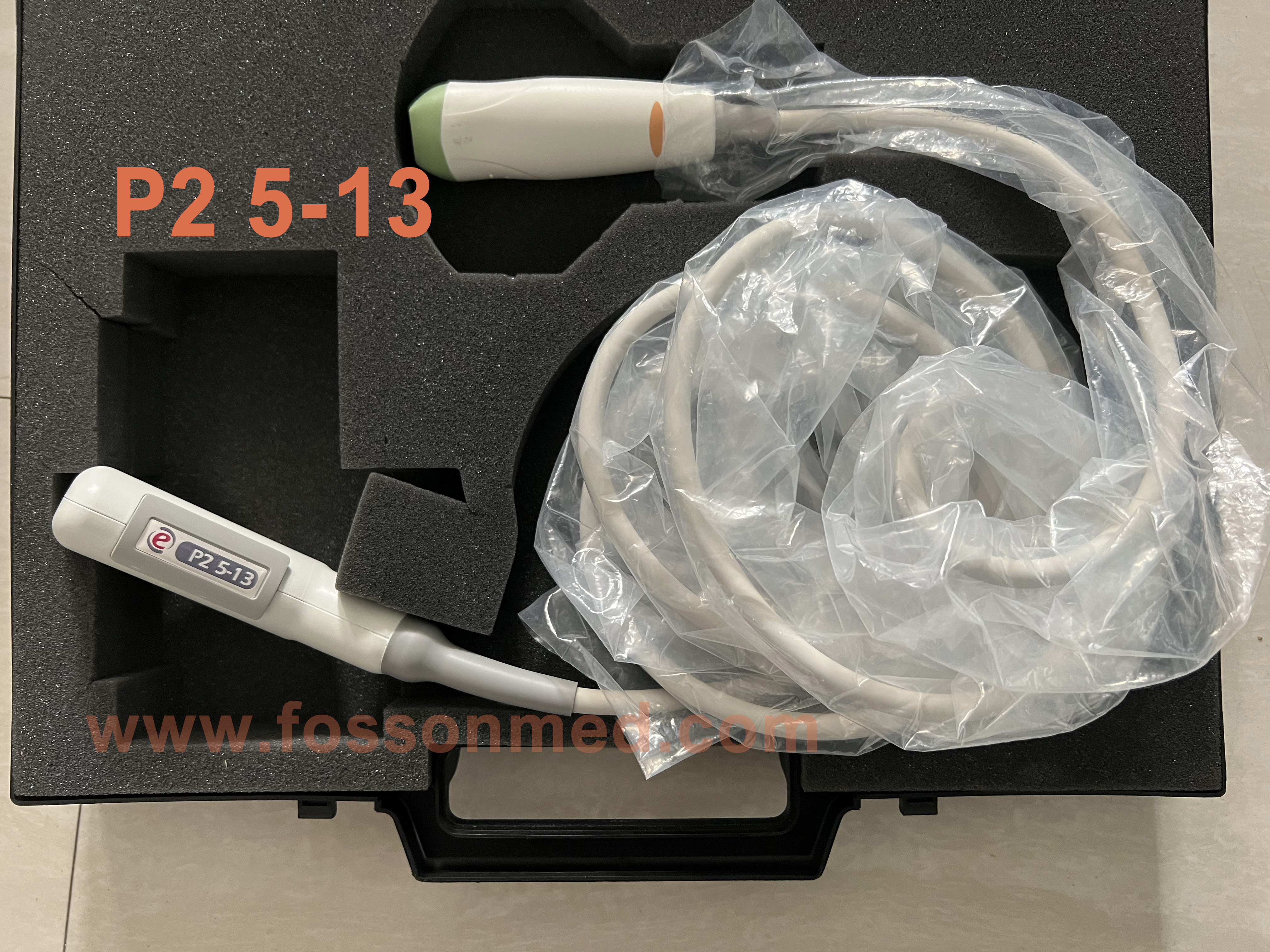 Original Used Esaote P2 5-13 Cardiac Phased Array Ultrasound Transducer for mylab X5/X90/X9/X75/X6/Omega eXP/mylab Omega