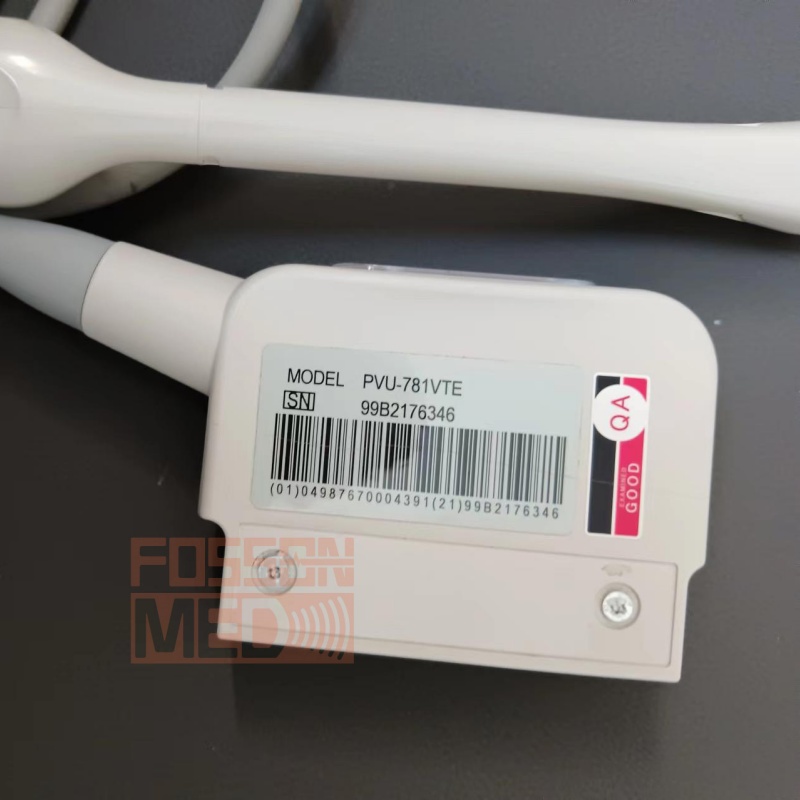 Original Used Canon Toshiba PVU-781VTE 11C3 Transvaginal Curved Array Ultrasound Transducer Probe for Xario 100 / Xario 200
