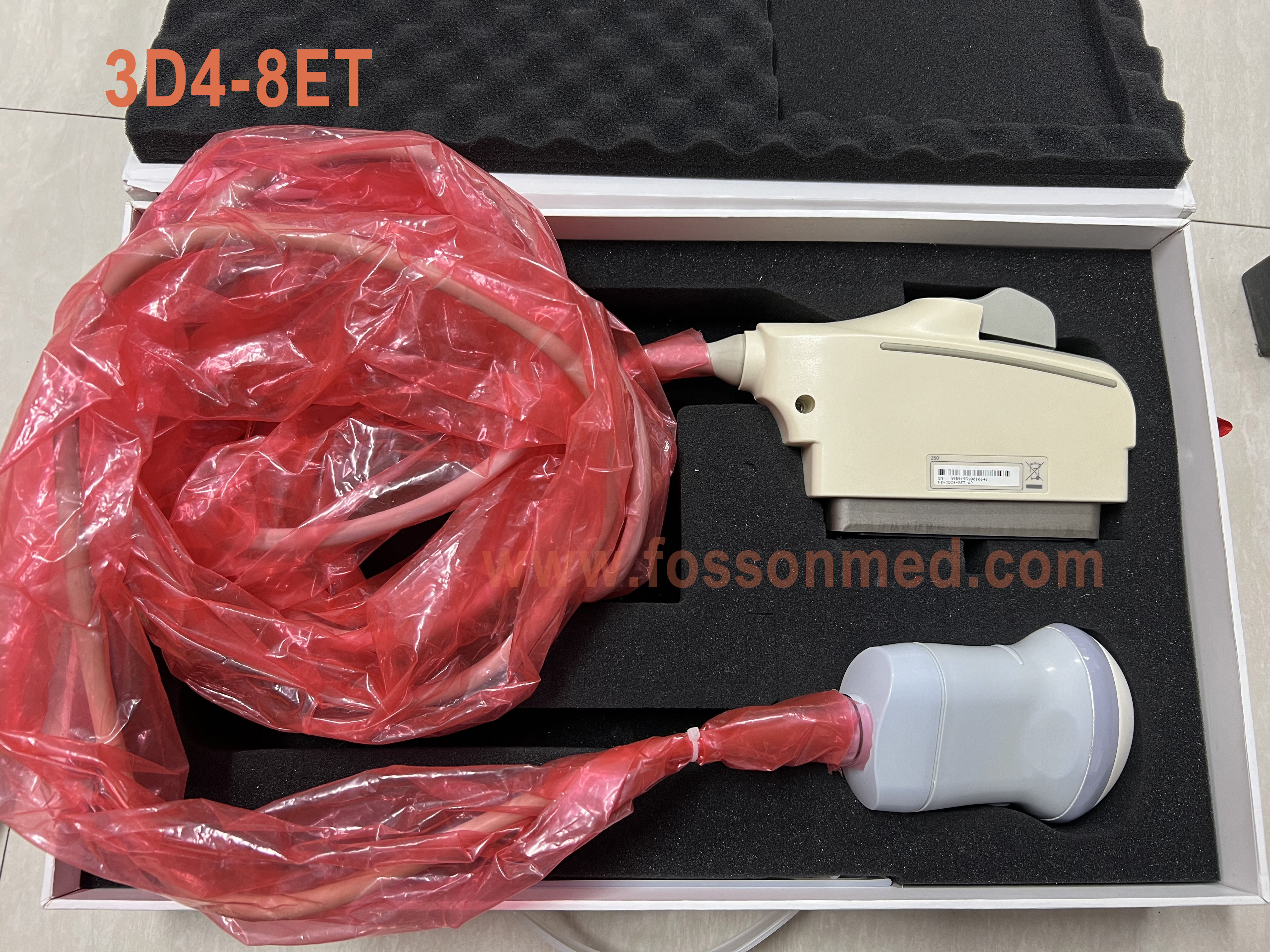 Original Used Samsung Medison 3D4-8ET 4D Volume Ultrasound Transducer for Accuvix V10 / V20 / Sonoace R7 / X8