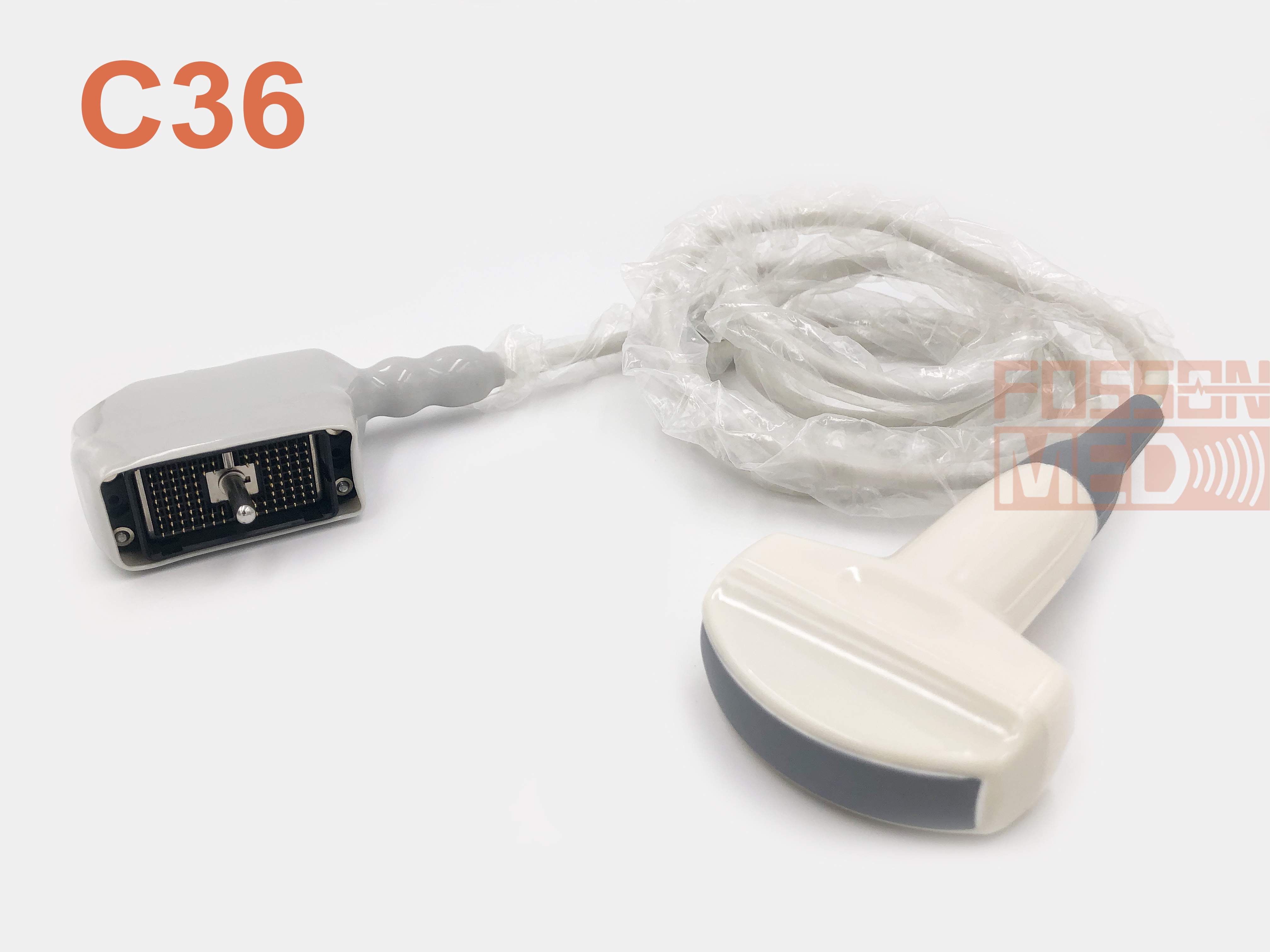 GE C36 Convex Array Ultrasound Probe for Logiq 50 / Logiq 100 / Logiq 180,Compatible New
