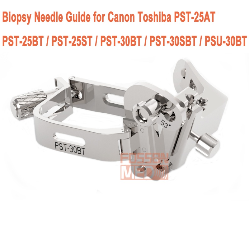 Reusable Stainless Steel Biopsy Needle Guide for Canon Toshiba PST-25AT PST-25BT PST-25ST PST-30BT PST-30SBT PSU-30BT Ultrasound Probe
