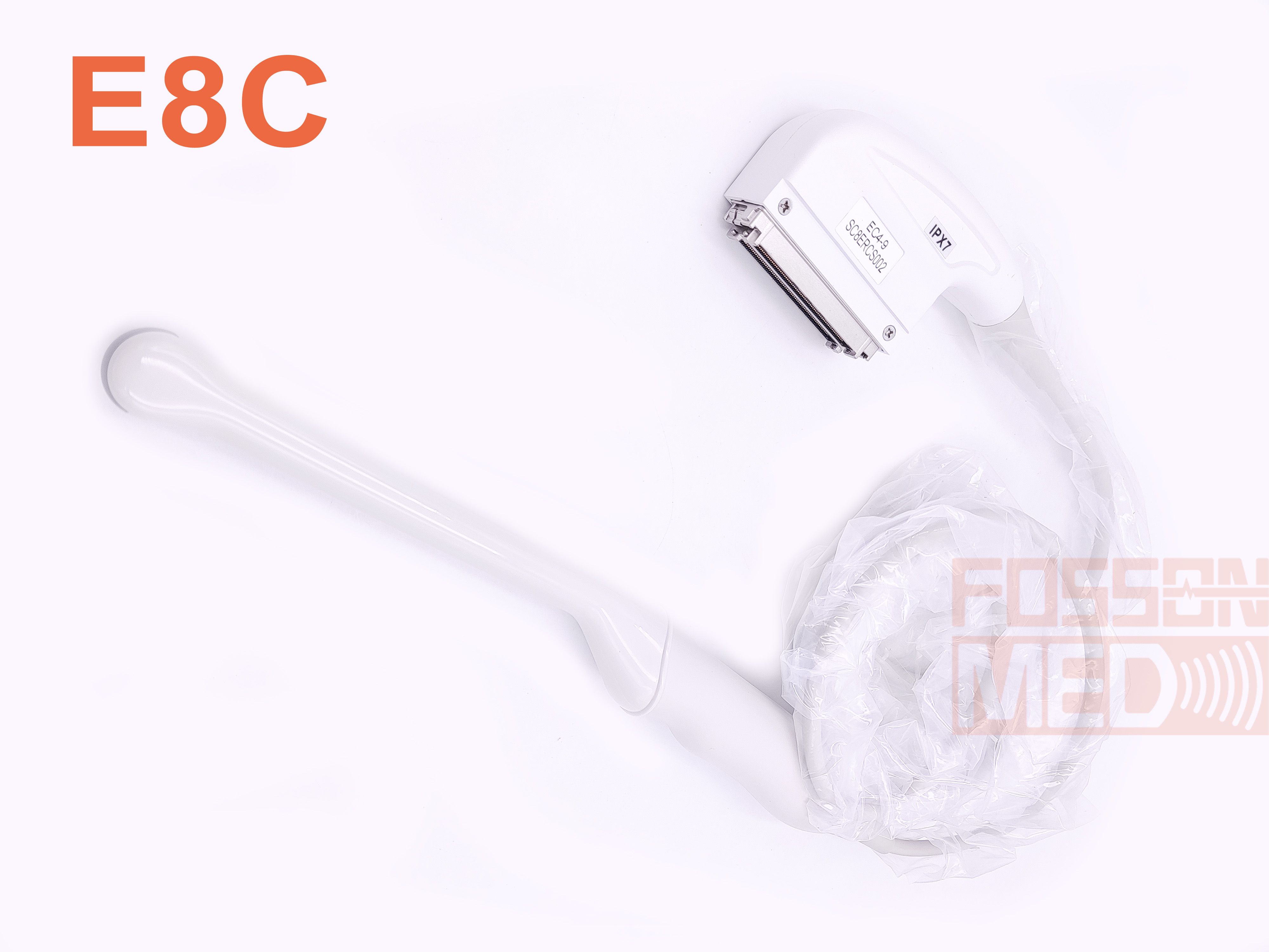 GE E8C Transvaginal Curved Array Ultrasound Transducer for GE Logiq 3 / Logiq 5 / Logiq 7 / Logiq P3 / Logiq P5,Compatible New