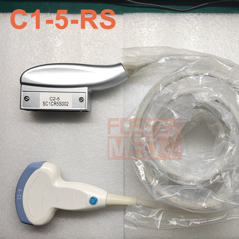 Compatible New GE C1-5-RS Convex Ultrasound Probe for Voluson S6 LOGIQ P9