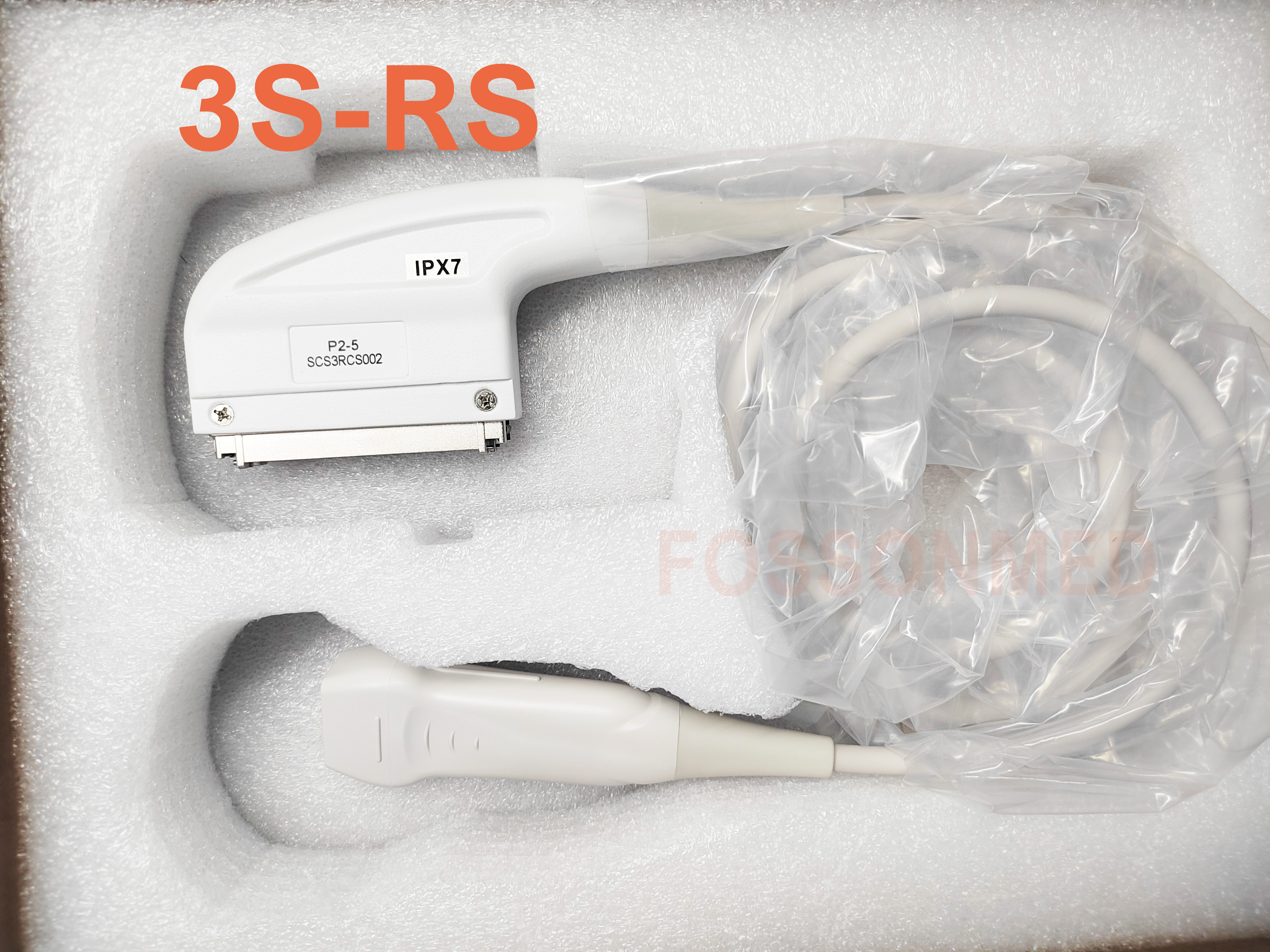 Compatible New 3S-RS Cardiac Phased Sector Array Ultrasound Transducer for GE Logiq e / Logiq i / Logiq book / Logiq book XP
