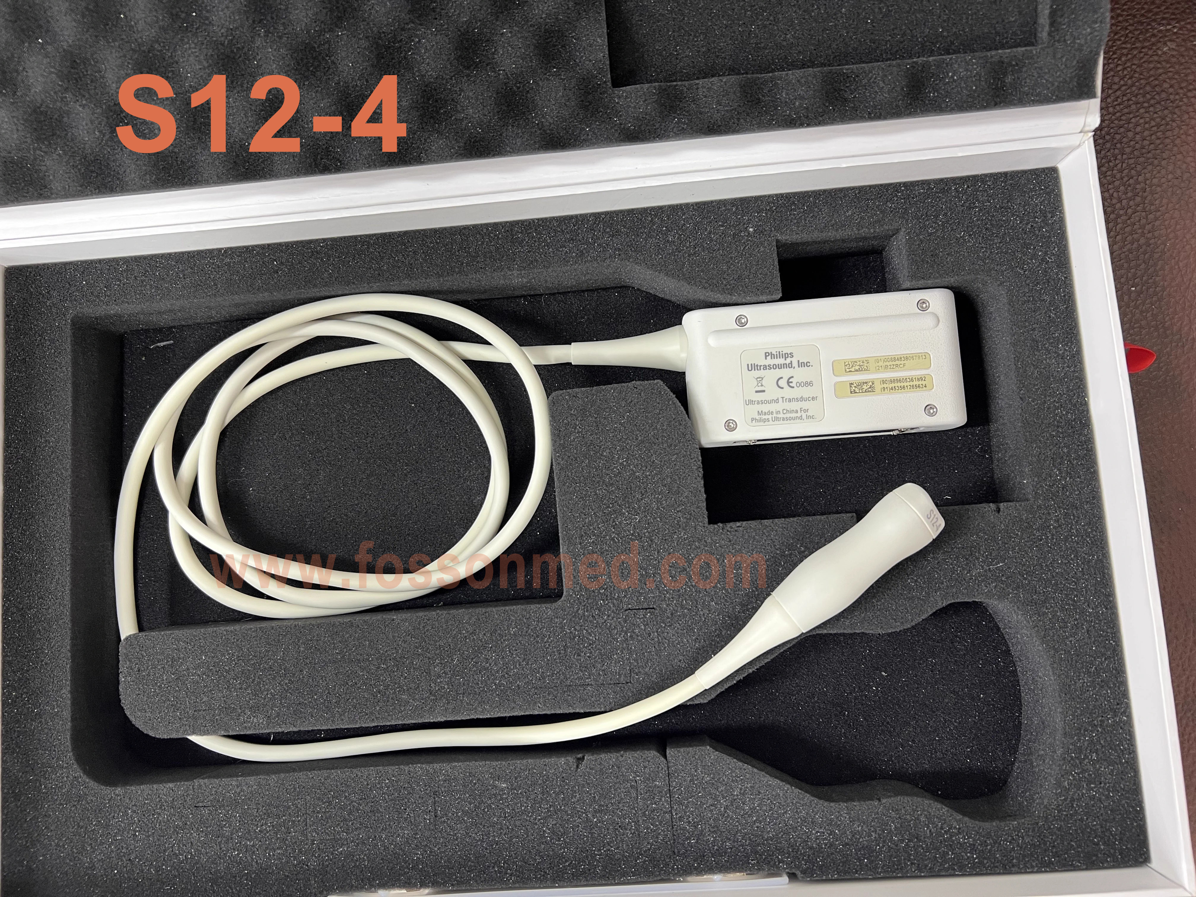 Original Used Philips S12-4 Cardiac Phased Sector Array Ultrasound Transducer for Affiniti 50 / 70 / EPIQ 5 / 7 / 7C