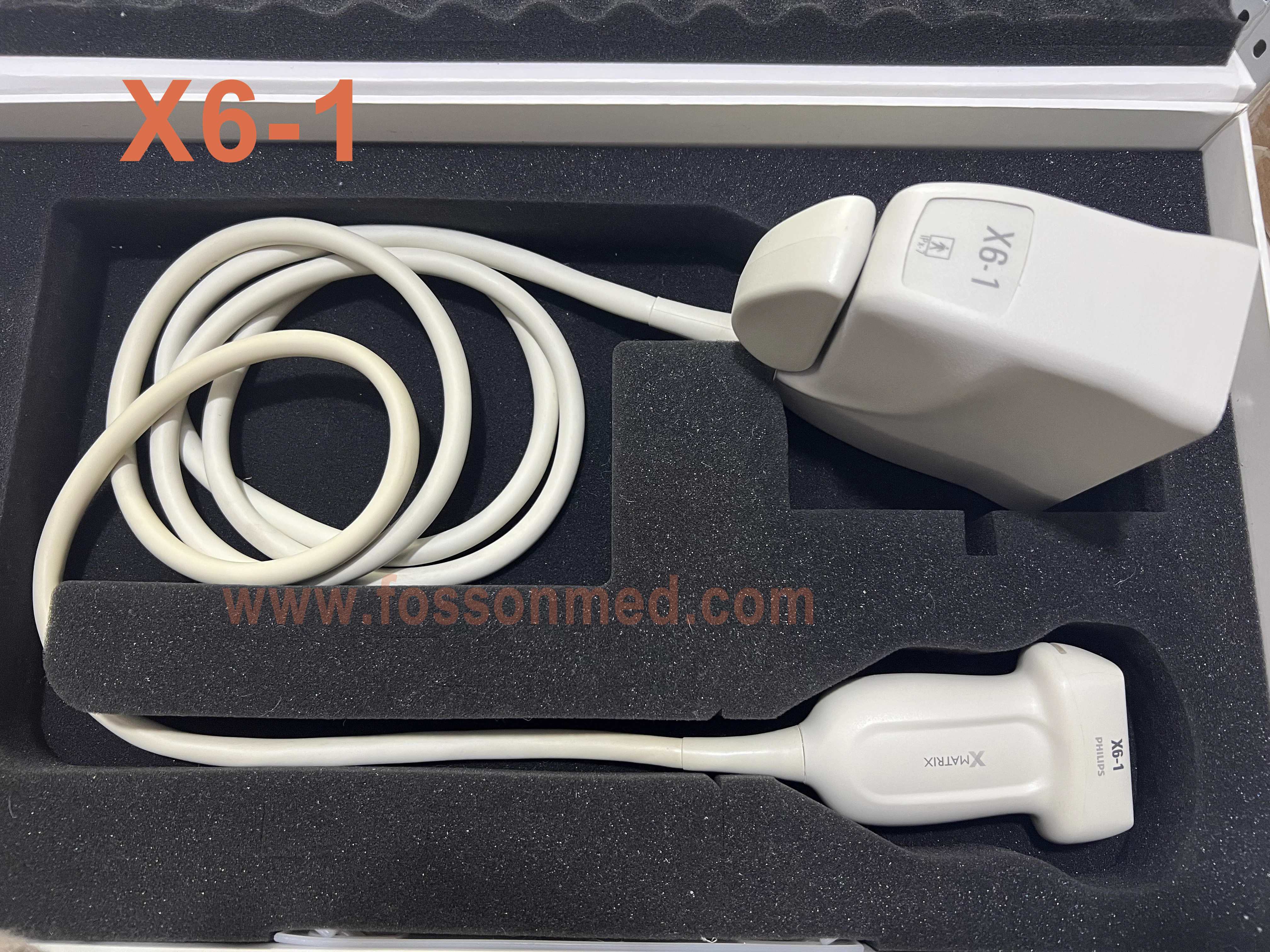 Original Used Philips X6-1 Xmatrix PureWave Ultrasound Transducer for iU22 / iU elite
