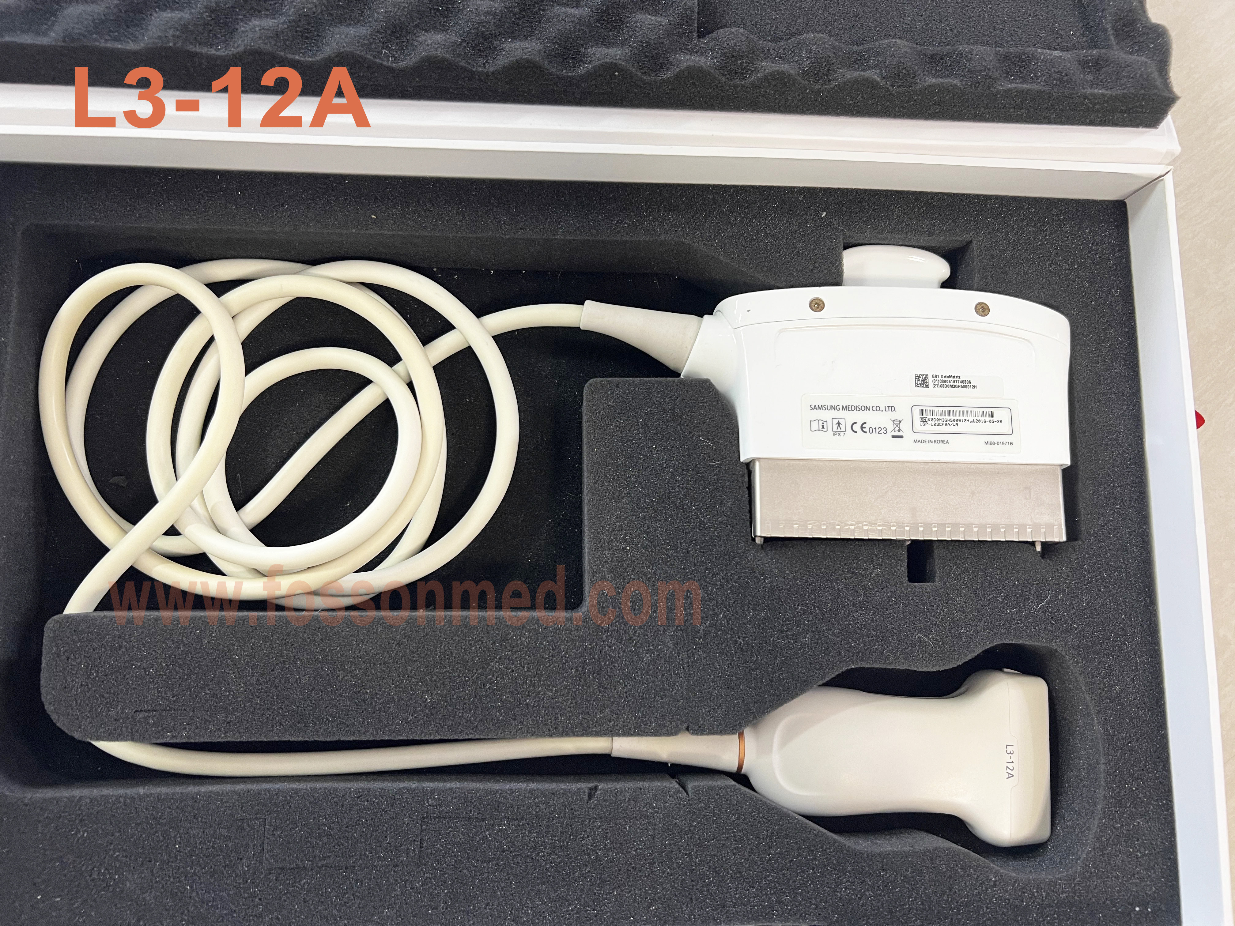 Original Used Samsung Medison L3-12A Linear Array Ultrasound Transducer for HS 70A/WS80A/Hera W10/W10elite/W9/RS85