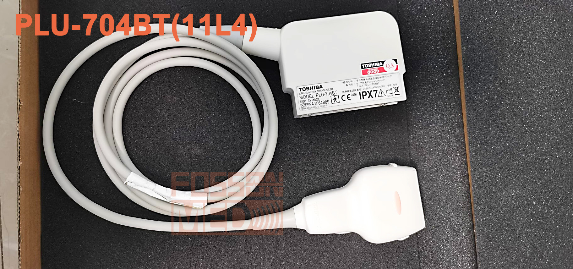 Canon Toshiba PLU-704BT 11L4 Linear Array Ultrasound Transducer for Xario 100 / Xario 200,Original