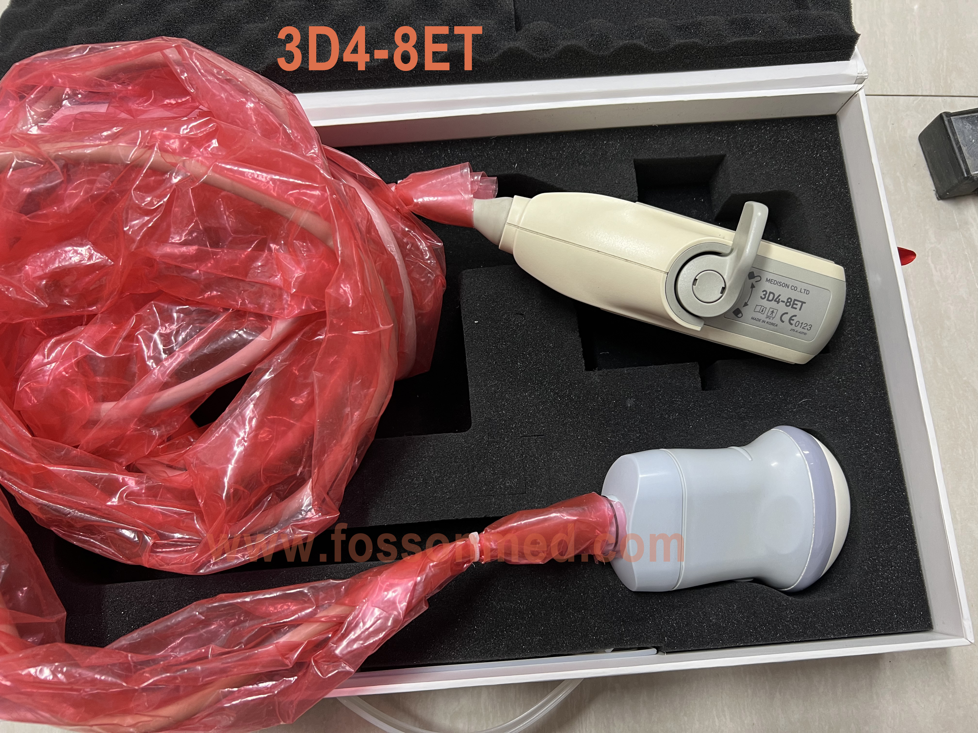 Original Used Samsung Medison 3D4-8ET 4D Volume Ultrasound Transducer for Accuvix V10 / V20 / Sonoace R7 / X8