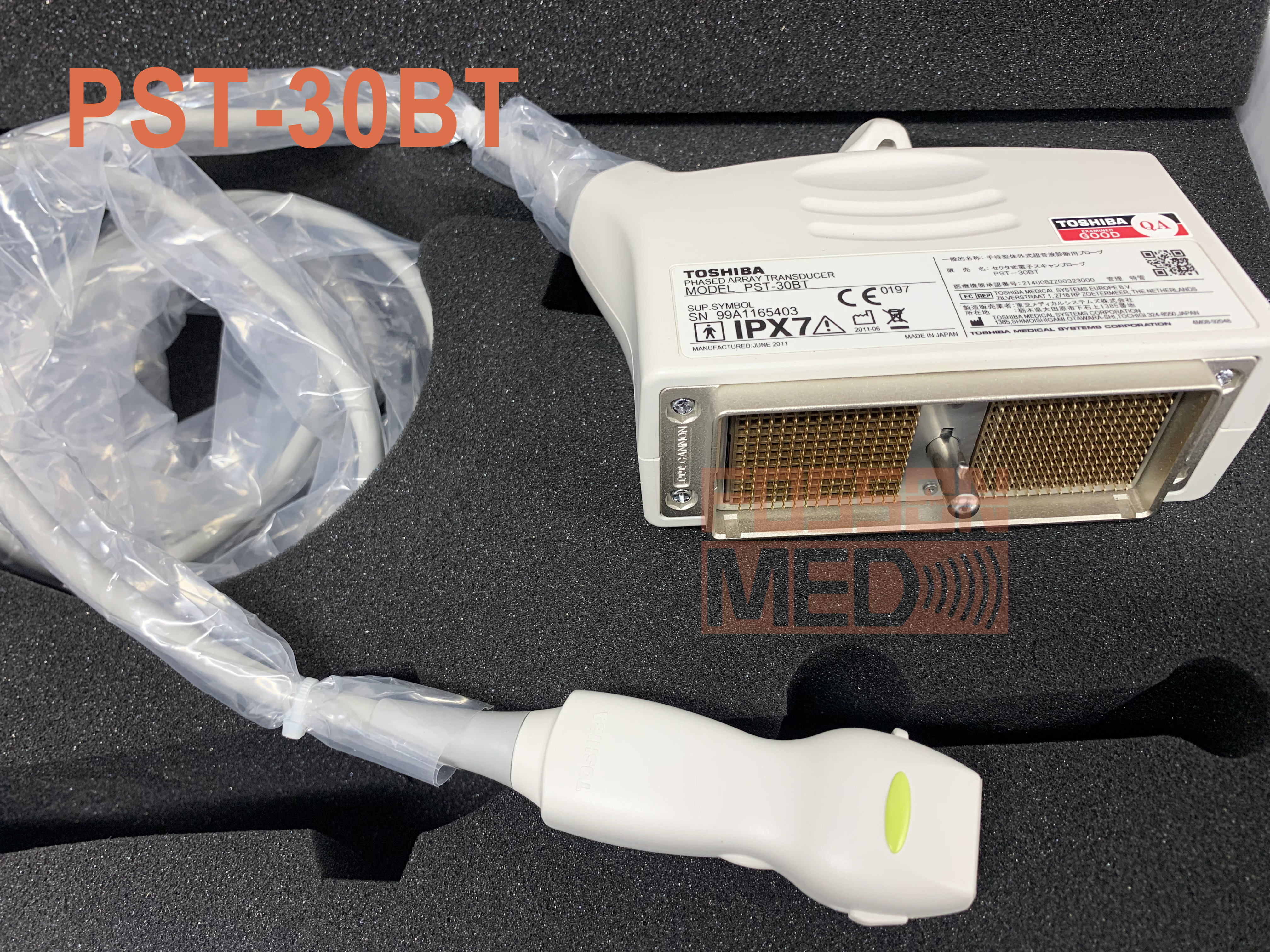 Original Canon Toshiba PST-30BT 5S2 Cardiac Phased Array Ultrasound Transducer Probe