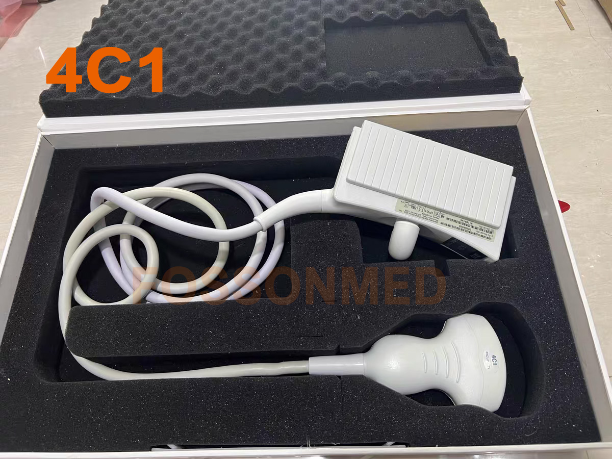 Original Used Siemens Acuson 4C1 Convex Array Ultrasound Transducer for Siemens Acuson S1000/S2000/S3000/X700/Sequoia 512/Aspen