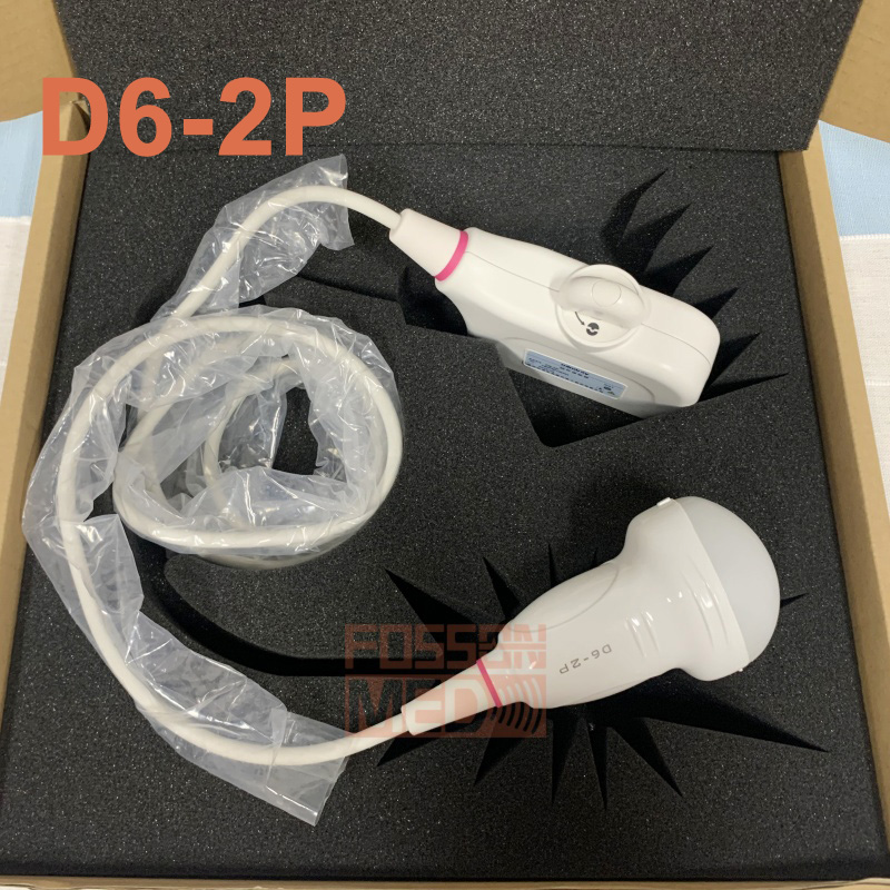 Original Used Mindray D6-2P 3D/4D Volumetric Convex Array Ultrasound Transducer probe for Mindray DC-30 , Z60 , Z6