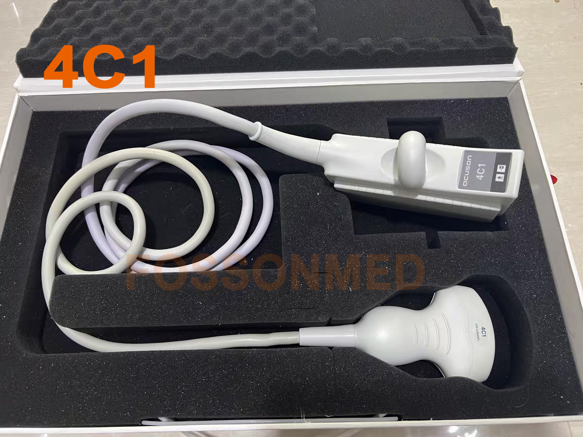 Original Used Siemens Acuson 4C1 Convex Array Ultrasound Transducer for Siemens Acuson S1000/S2000/S3000/X700/Sequoia 512/Aspen