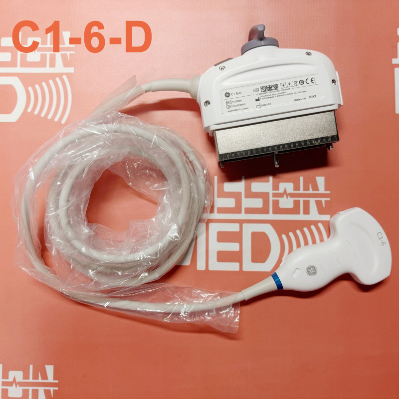 Original Used GE C1-6-D Convex Ultrasound Probe for Voluson E10 logiq E10 Vivid S70