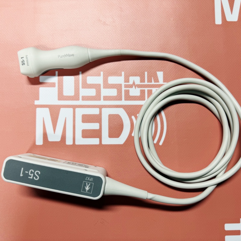 Original Used Philips S5-1 Cardiac Phased Array Ultrasound Transducer for Affiniti 70 Affiniti CVx EPIQ 5 EPIQ 7C CX50 EPIQ 7