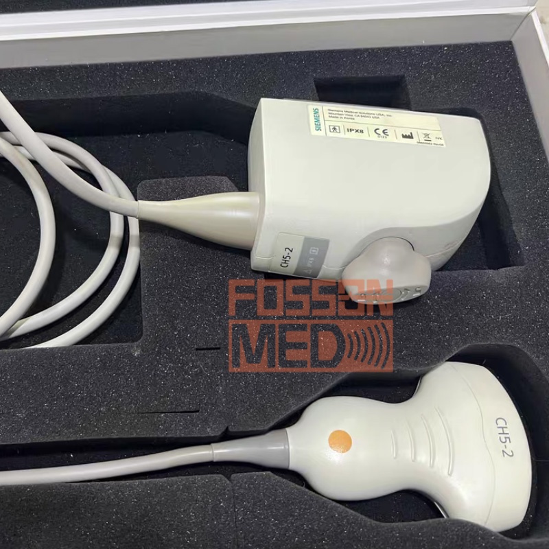 Original Used Siemens Acuson CH5-2 Convex Ultrasound Probe for  X150 X300 Sonoline G40 G60S-FOSSONMED