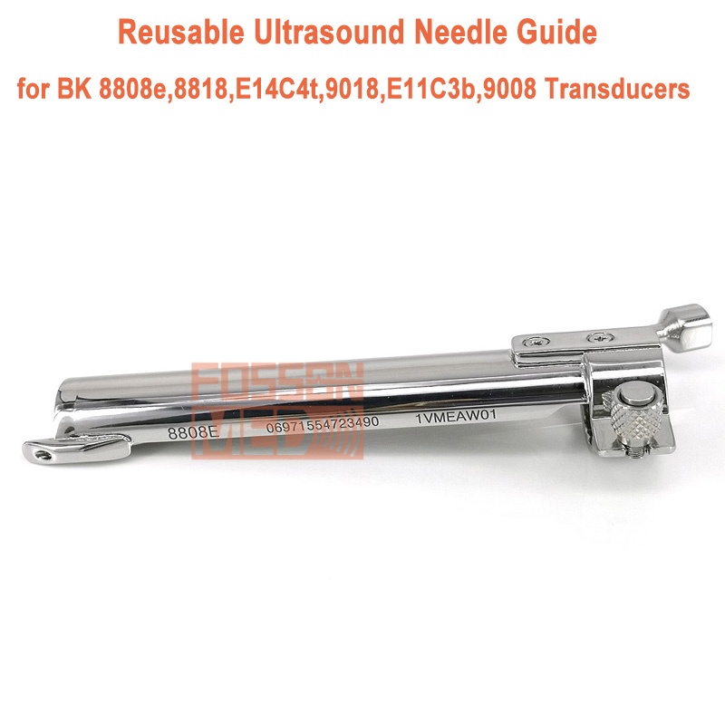 Reusable Ultrasound Biopsy Needle Guide for BK 8808e 8818 E14C4t 9018 E11C3b 9008 Probe