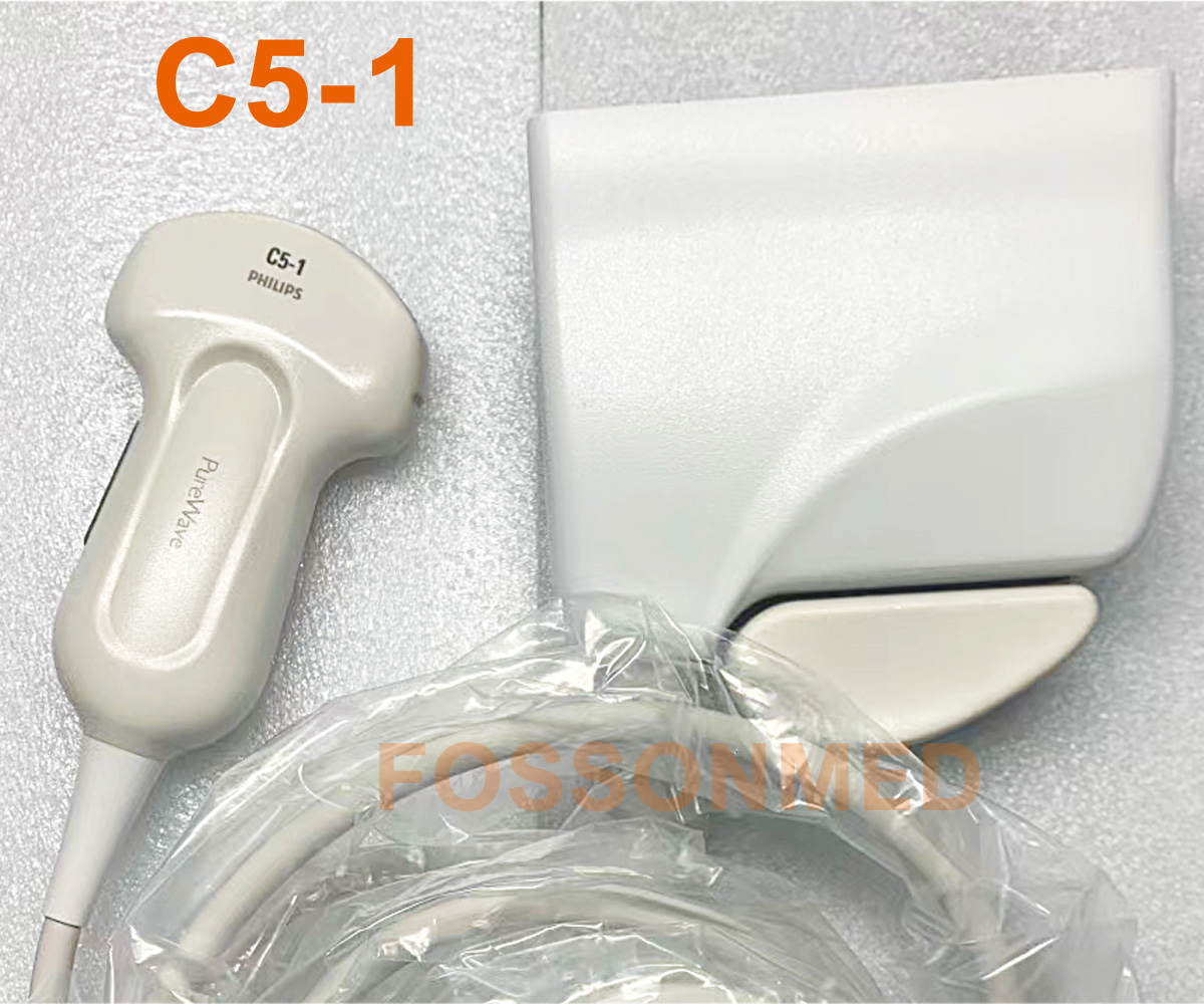 Compatible New C5-1 Convex Array Ultrasound Transducer for Philips iU22 / iE33