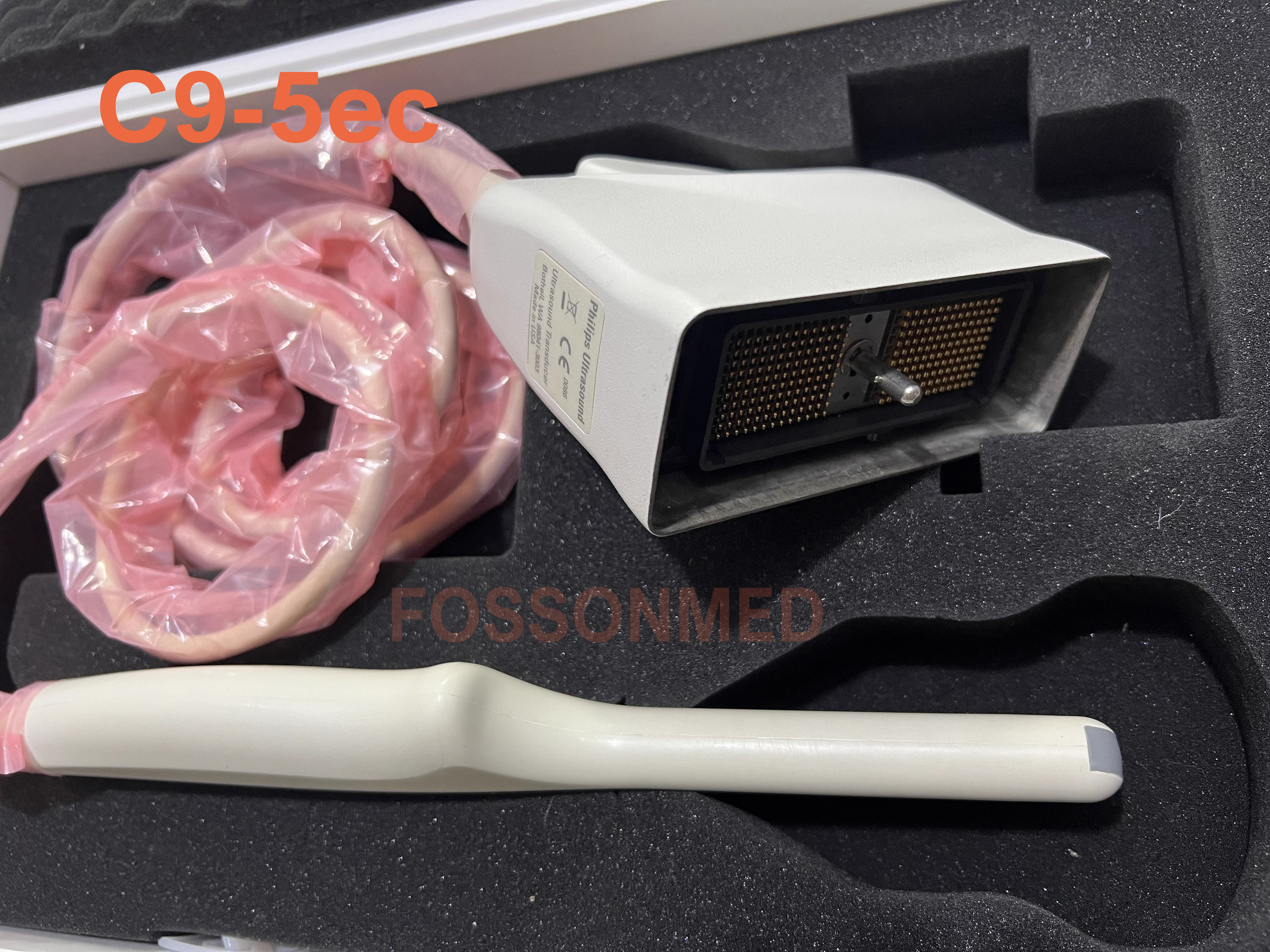 Original Used Philips C9-5ec Transvaginal Curved Array Ultrasound Transducer for IU22 / IE33 / IU Elite / HD11 XE