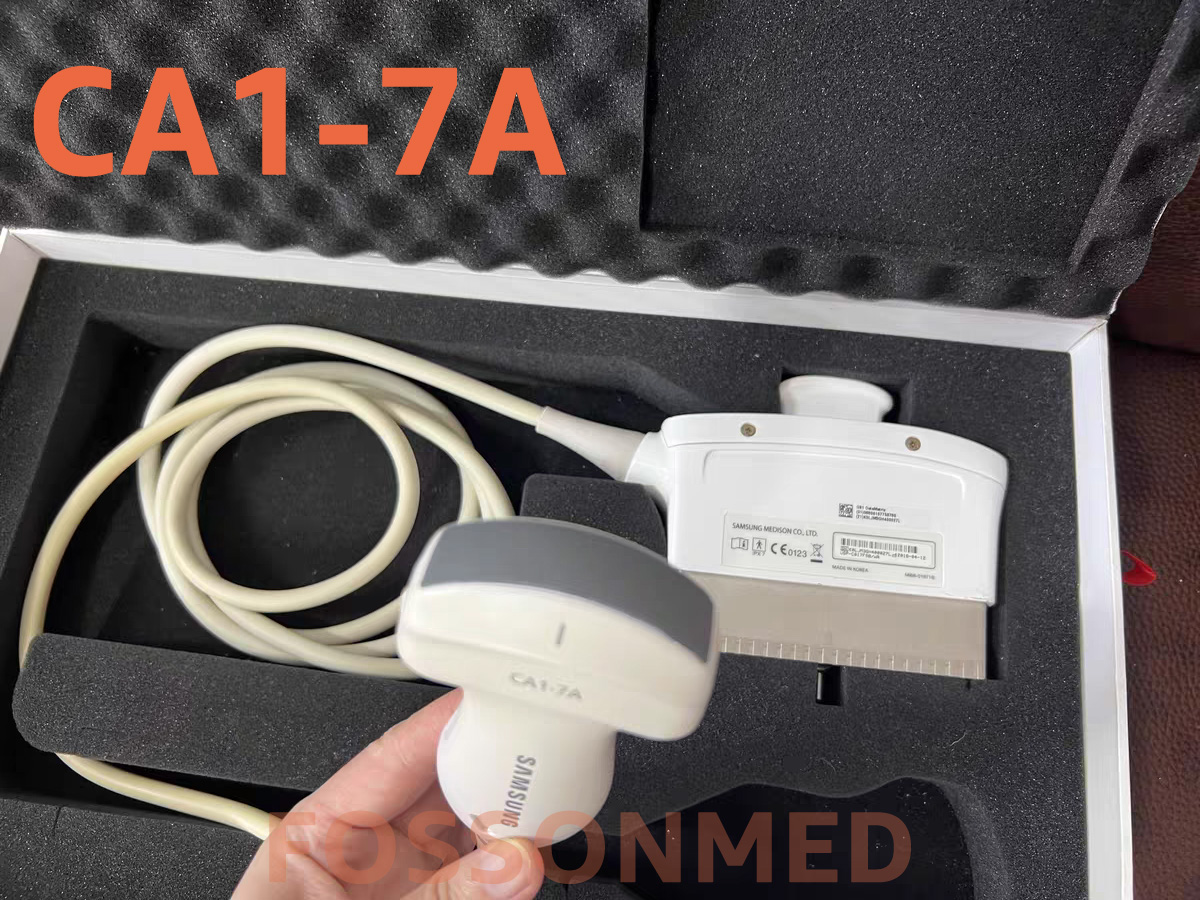 Original Used Samsung Medison CA1-7A S-Vue Convex Array Ultrasound Transducer for HS70A / RS80EVO / RS85 / WS80AELITE / Hera W10/ W9 / I10 / RS80A