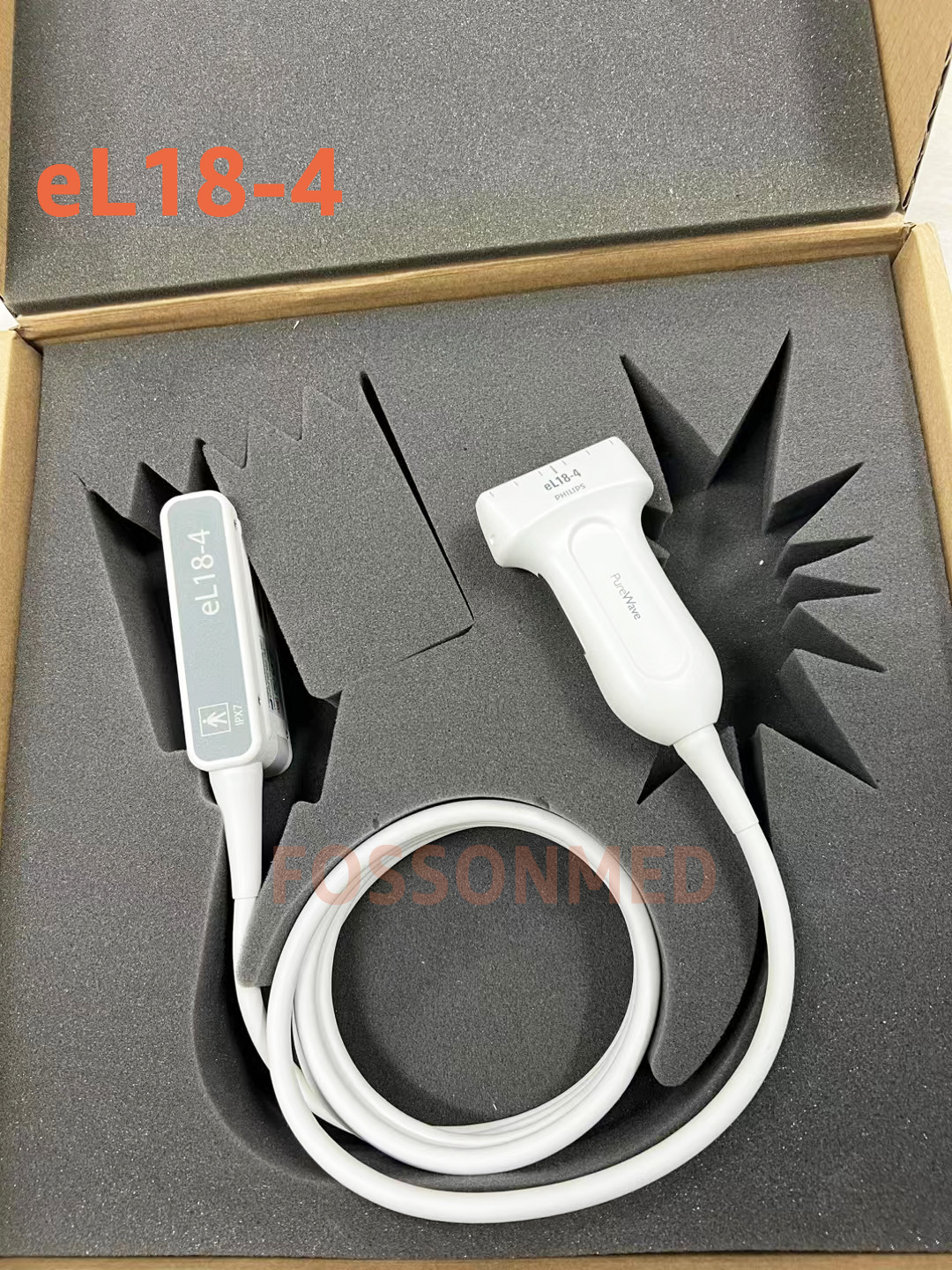Original Used Philips eL18-4 Purewave Ultra-broadband Linear Array Ultrasound Transducer for Philips Affiniti 50 , Affiniti 70 , EPIQ 7 , EPIQ 5