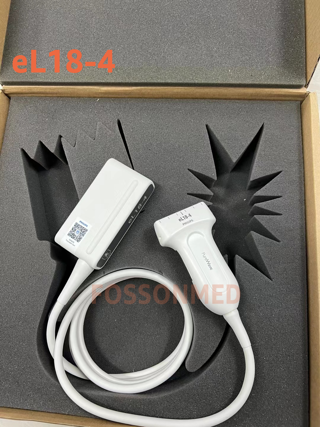 Original Used Philips eL18-4 Purewave Ultra-broadband Linear Array Ultrasound Transducer for Philips Affiniti 50 , Affiniti 70 , EPIQ 7 , EPIQ 5