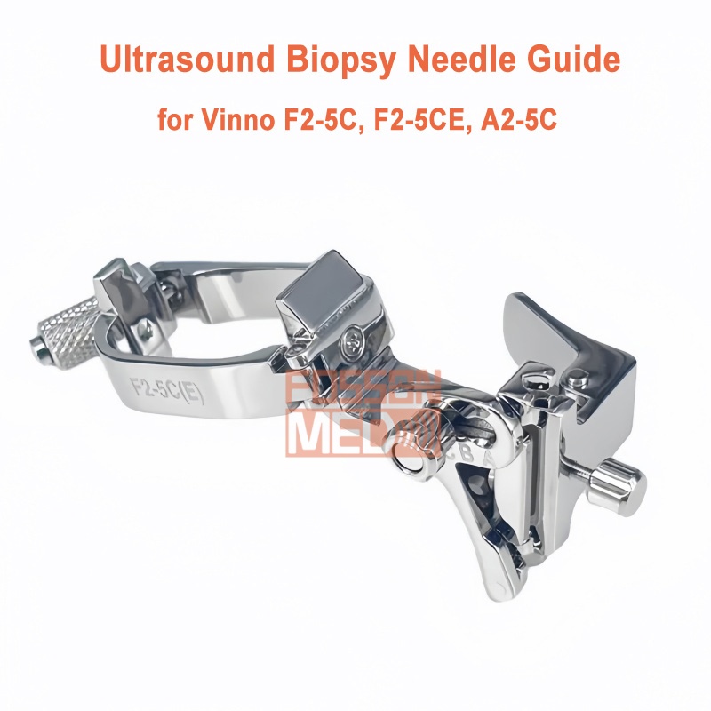 Reusable Ultrasound Biopsy Needle Guide for Vinno F2-5C F2-5CE A2-5C Probe