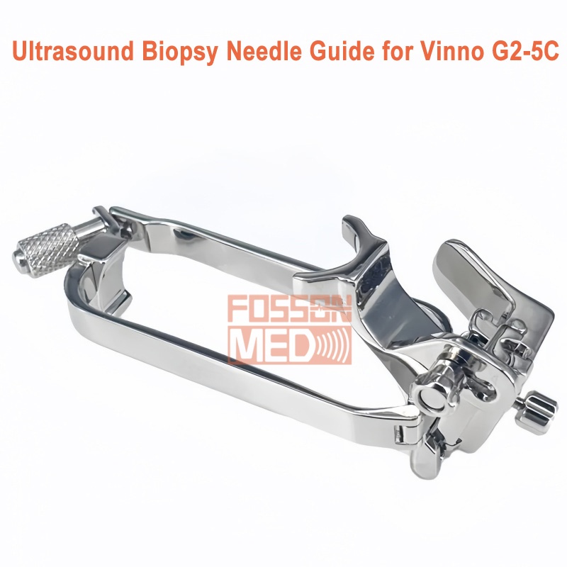 Reusable Ultrasound Biopsy Needle Guide for Vinno G2-5C Probe