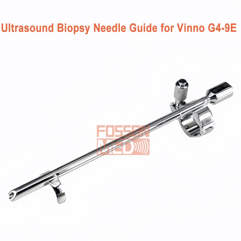 Reusable Ultrasound Biopsy Needle Guide for Vinno G4-9E Probe