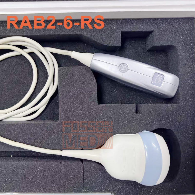 Original Used GE RAB2-6-RS 4D Volumetric Convex Array Ultrasound Transducer Probe for Voluson P8.Voluson S6.Voluson S8