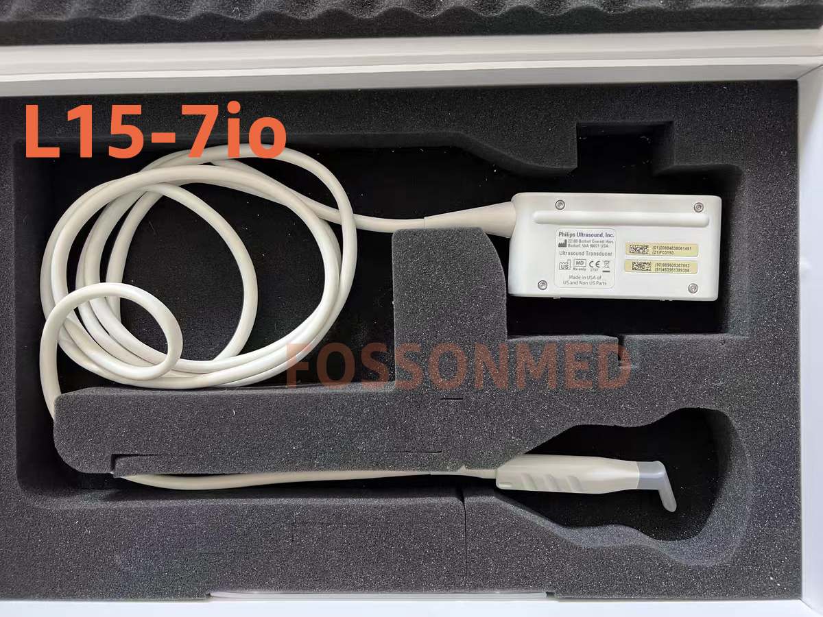 Original Used Philips L15-7io Broadband Compact Linear Array Hockey Stick Ultrasound Transducer for Affiniti 50 , Affiniti 70 , EPIQ 7 , EPIQ 5, EPIQ 7C