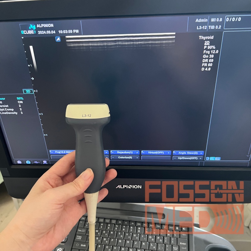 Original Used Alpinion L3-12 Linear Ultrasound Probe for ecube 7 ecube 9