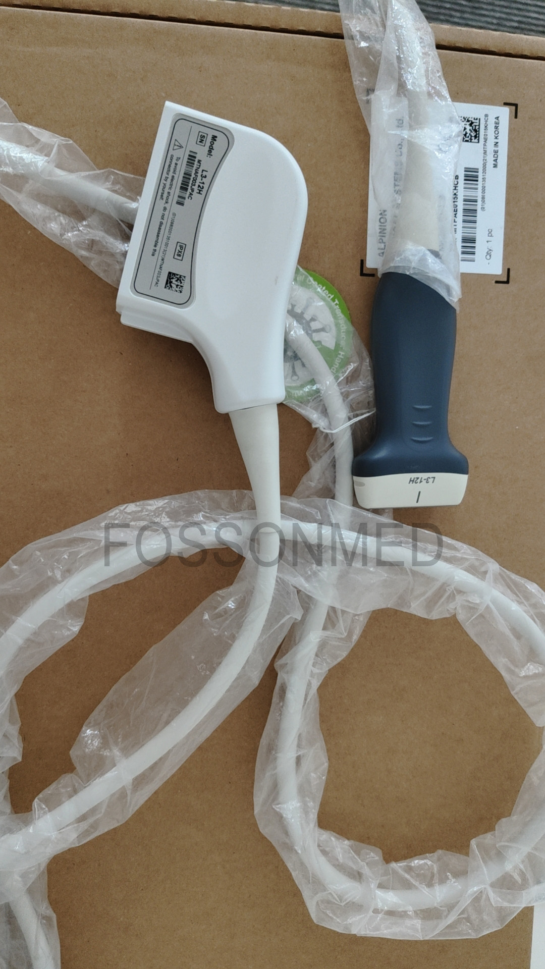 Alpinion L3-12H Linear Array Ultrasound Transducer ,Original New
