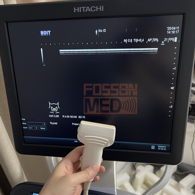 Original Used Fujifilm Hitachi Aloka L55 Linear Array Ultrasound Probe Transducer for Arietta 60 Arietta 70 Arietta 850 Nolus Lisendo 880