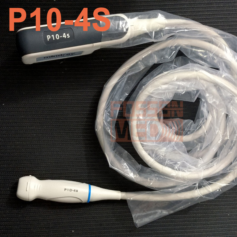 Original Used Mindray P10-4S Cardiac Phased Array Ultrasound Transducer Probe for Vetus 7.Vetus 8.Vetus 9