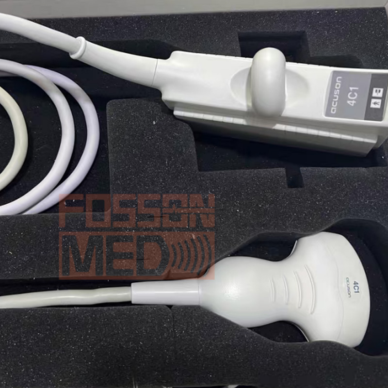 Original Used Siemens Acuson 4C1 Convex Ultrasound Transducer for S1000 S2000 S3000 X700 Sequoia 512 Aspen-FOSSONMED