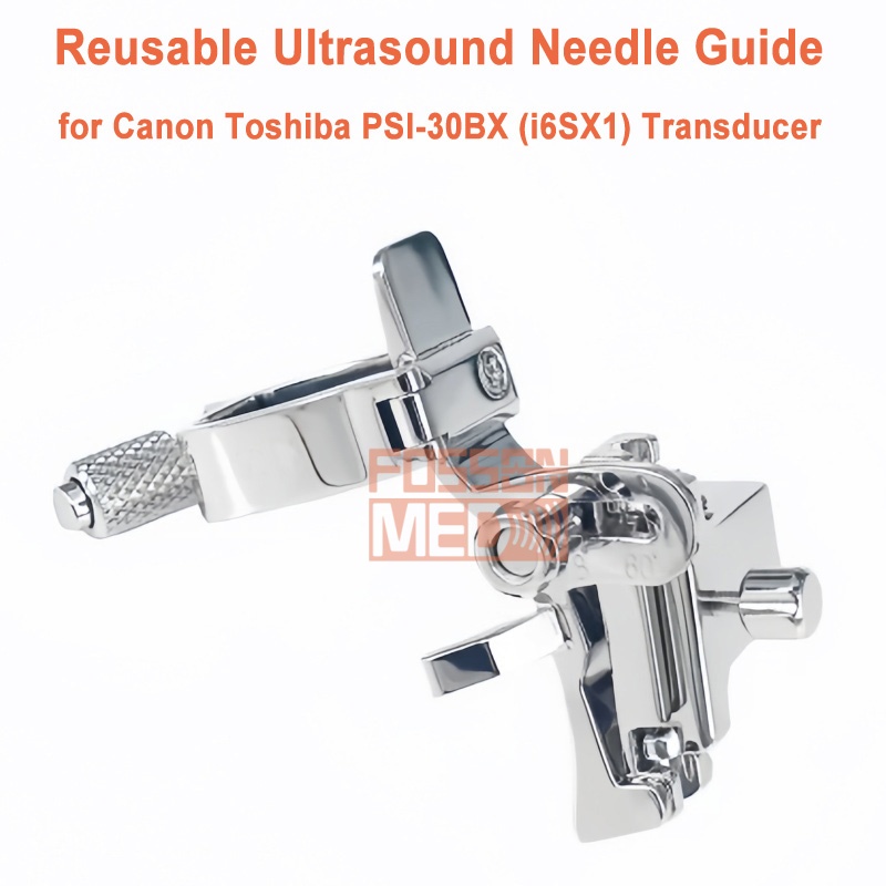 Reusable Ultrasound Biopsy Needle Guide for Canon Toshiba PSI-30BX i6SX1 Probe