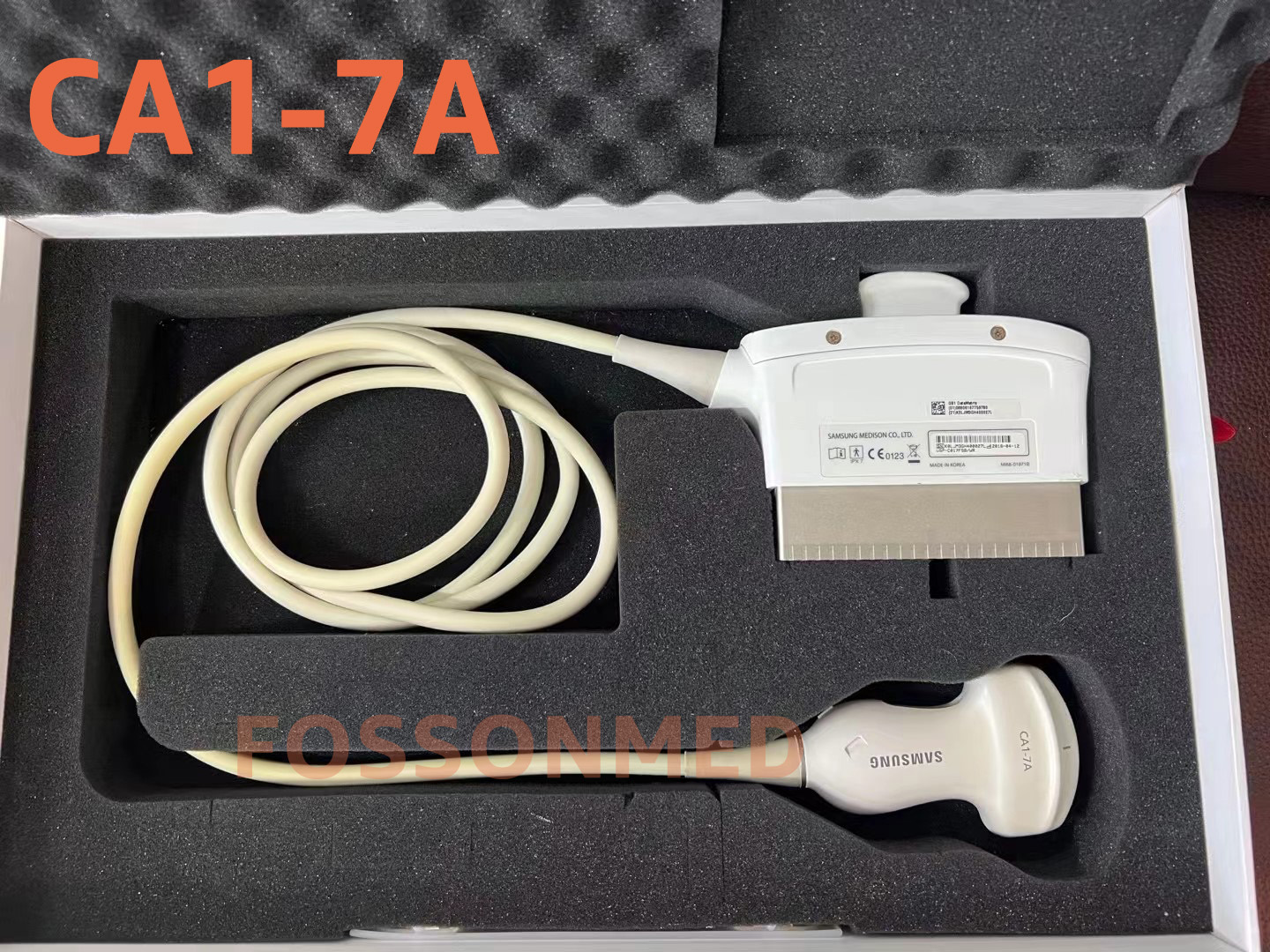 Original Used Samsung Medison CA1-7A S-Vue Convex Array Ultrasound Transducer for HS70A / RS80EVO / RS85 / WS80AELITE / Hera W10/ W9 / I10 / RS80A