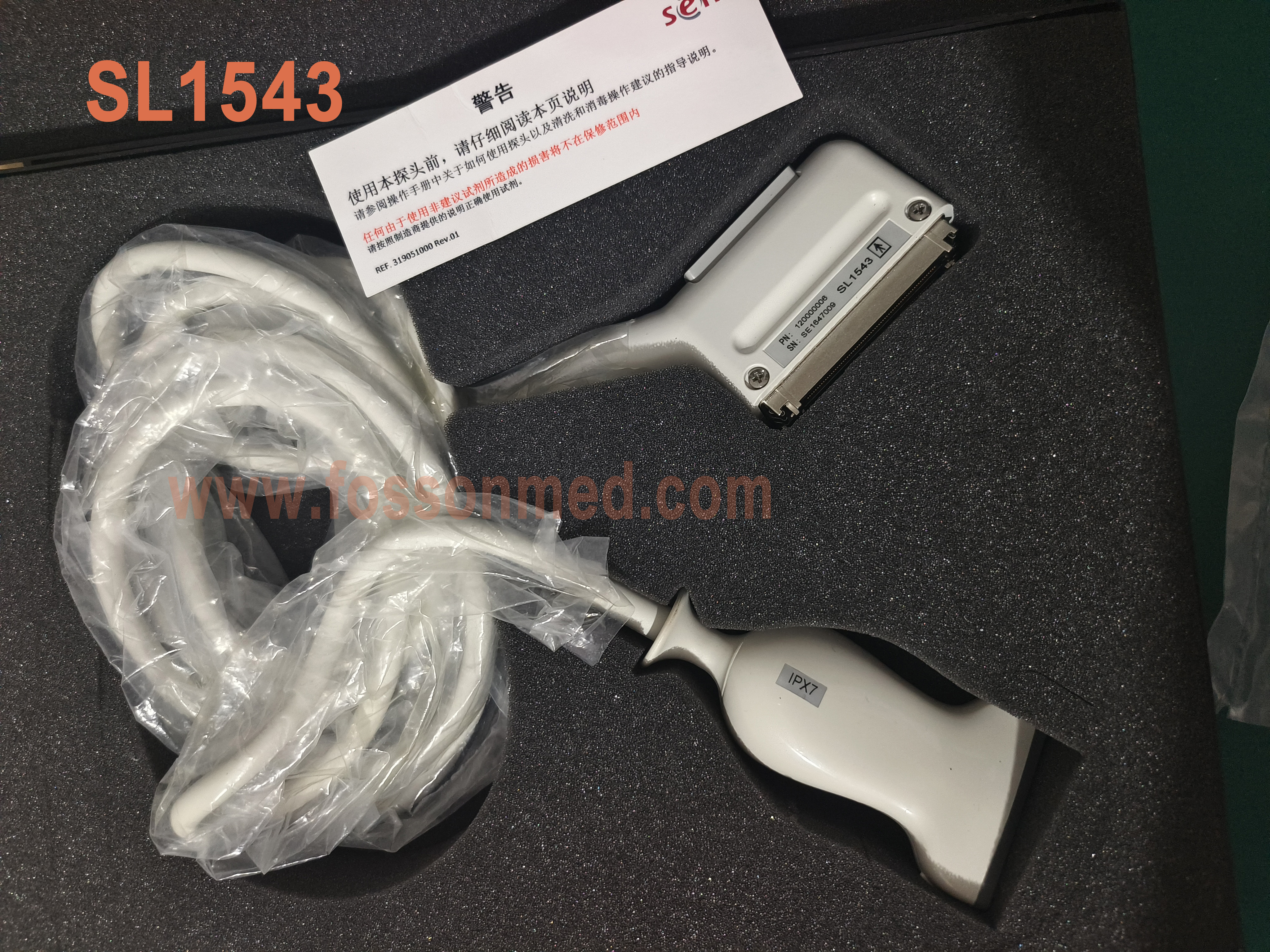 Original New Esaote SL1543 Linear Array Ultrasound Transducer for mylab X5 / X6