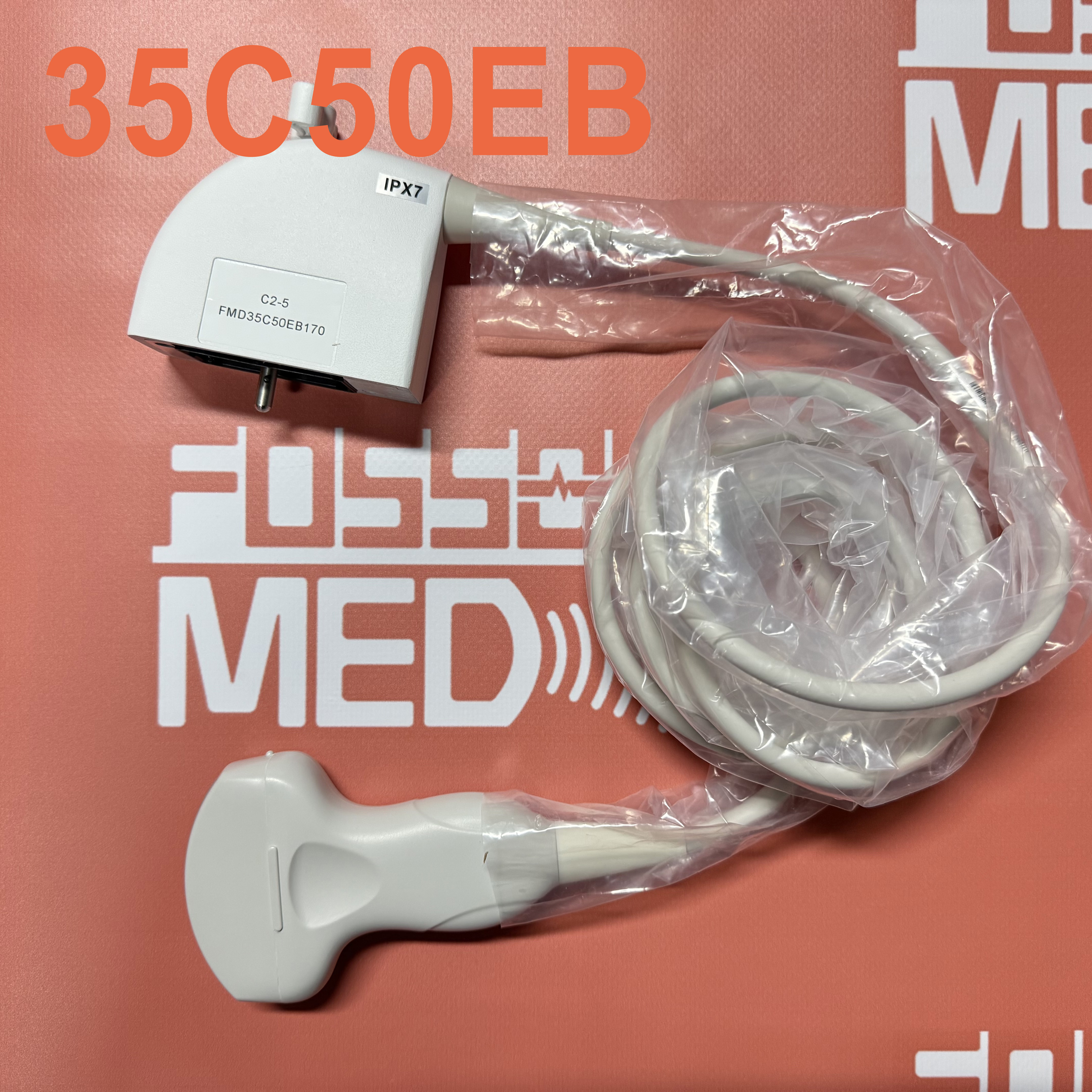Compatible New Mindray 35C50EB Convex Ultrasound Probe for DP-10 DP-20-FOSSONMED