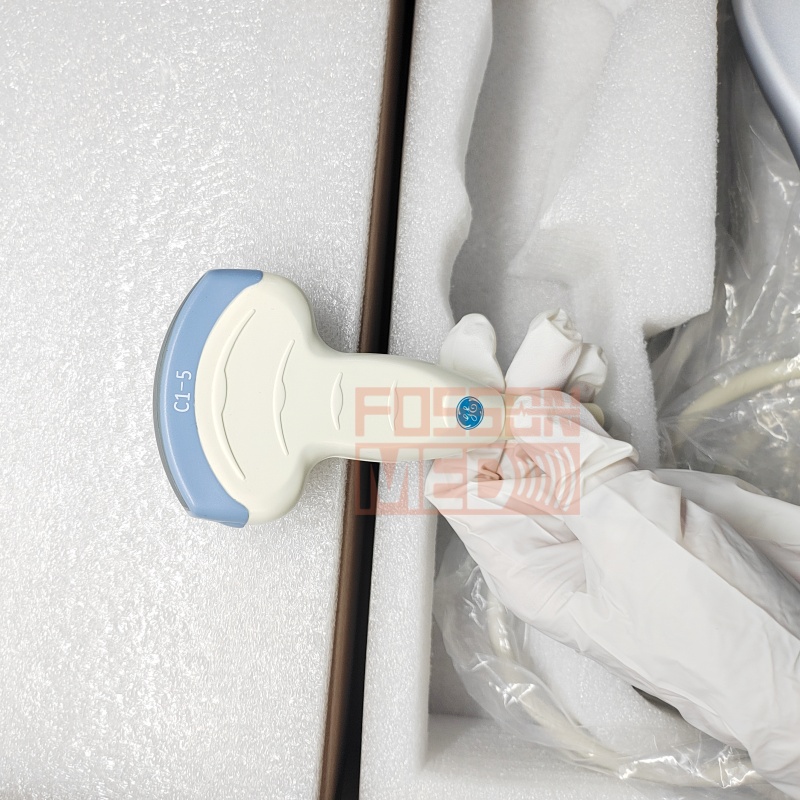 Compatible New GE C1-5-RS Convex Ultrasound Probe for Voluson S6 LOGIQ P9